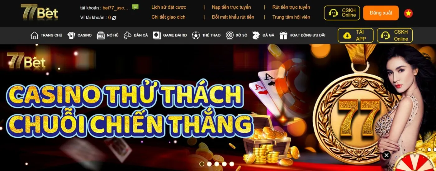 Điều kiện để rút tiền tại 77bet